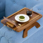 Versatile Sofa Armrest Tray