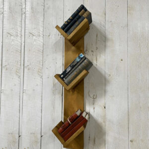 Solid Handmade Wood Bookshelf